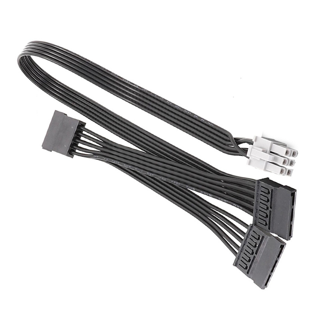 Apooke PCIE Graphics Card Cable for LEADEX Modular SATA 15PIN X3 X4 GPU