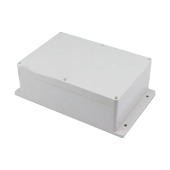 Apooke Plastic Junction Box Power Enclosure Box Electronic Project for Case DIY Rectangle Electrical Box Surface Mounted Dustpr