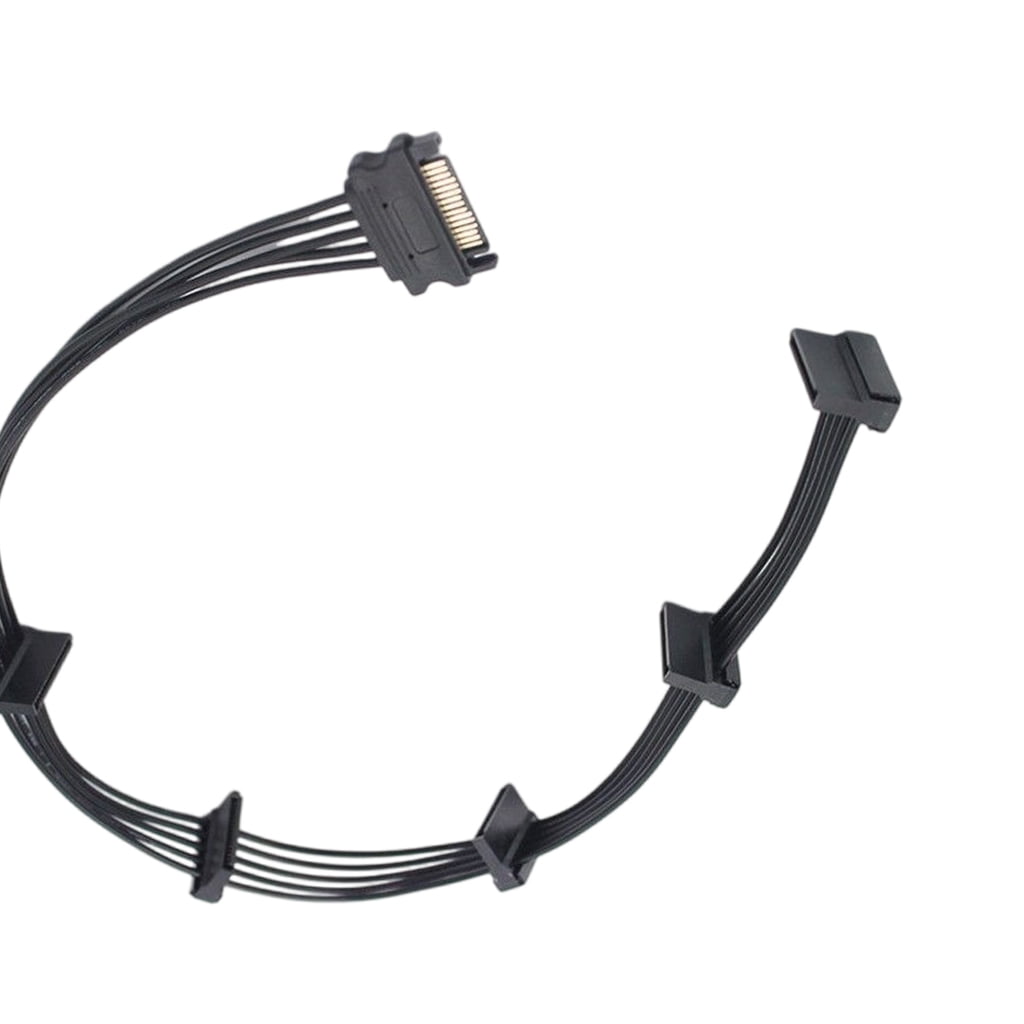 Apooke SATA Power Adapters Cable SATA IDE to SATA Power Splitters Cable ...