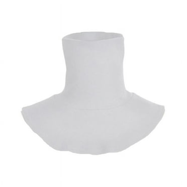 Apooke Solid Color Dickey False Fake Collar Turtleneck Detachable Half Top Neck Cover