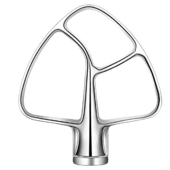 Apooke Stainless Steel Flat Beater Tilt-Stand Mixer Attachments For Kitchenaid 4.5-5QT K45SS KSM165 KSM100 KSM95 Kitchen Baking