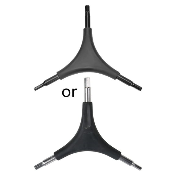 Apooke Three Way Allen for Key Y-Shaped Hex Wrench Bike Cycling Repair Tool 4mm 5mm 6mm for Bikes Motorcycle Mountaining Bicycl