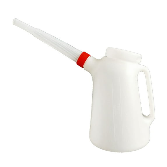 Apooke Translucent Graduated Measuring Container for Car Motorcycle Durable 2/3/4 Liter Oil Measuring Jug High Density Oil Pot