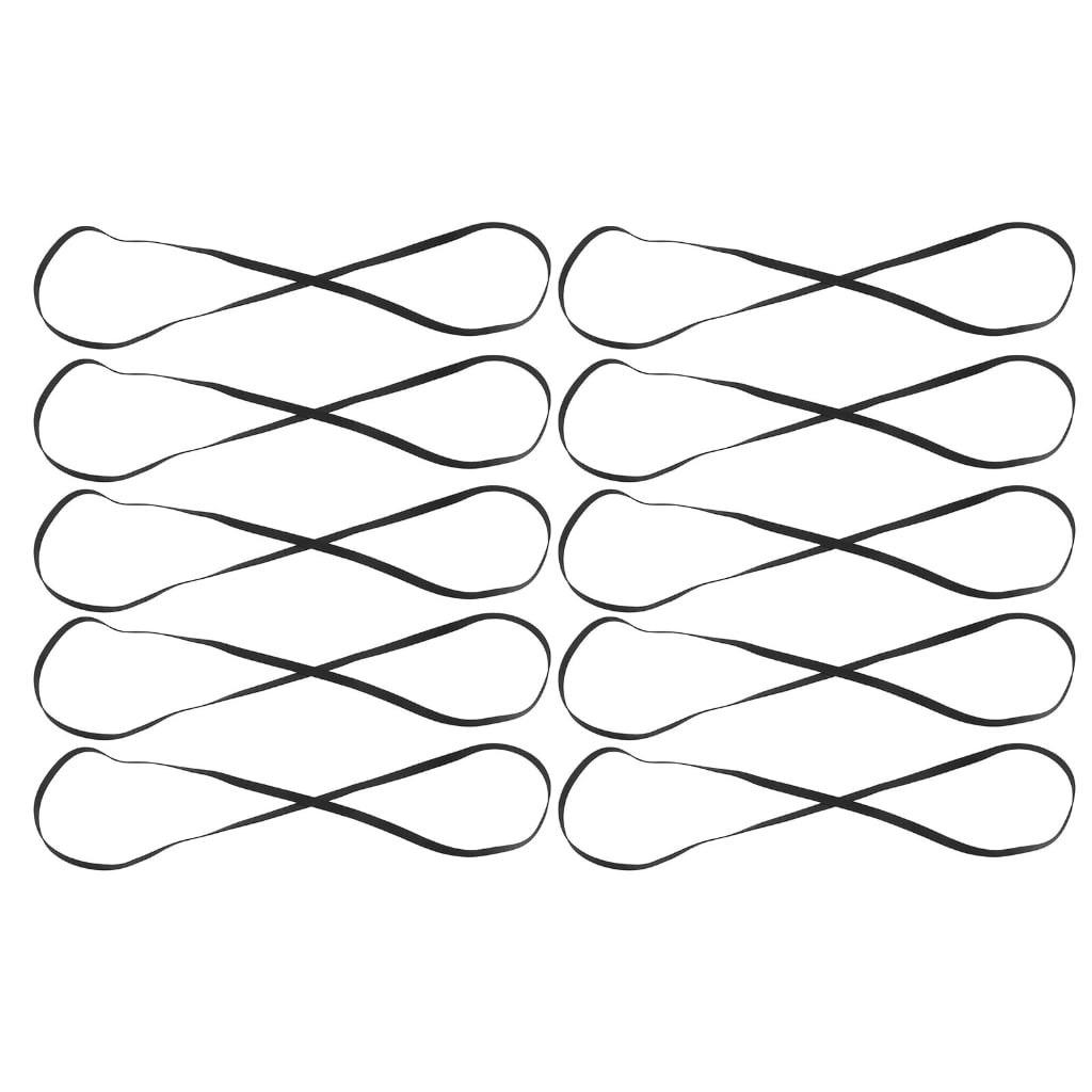 Apooke Turntable Belt for Record Player Belt Replacement Rubber Flat