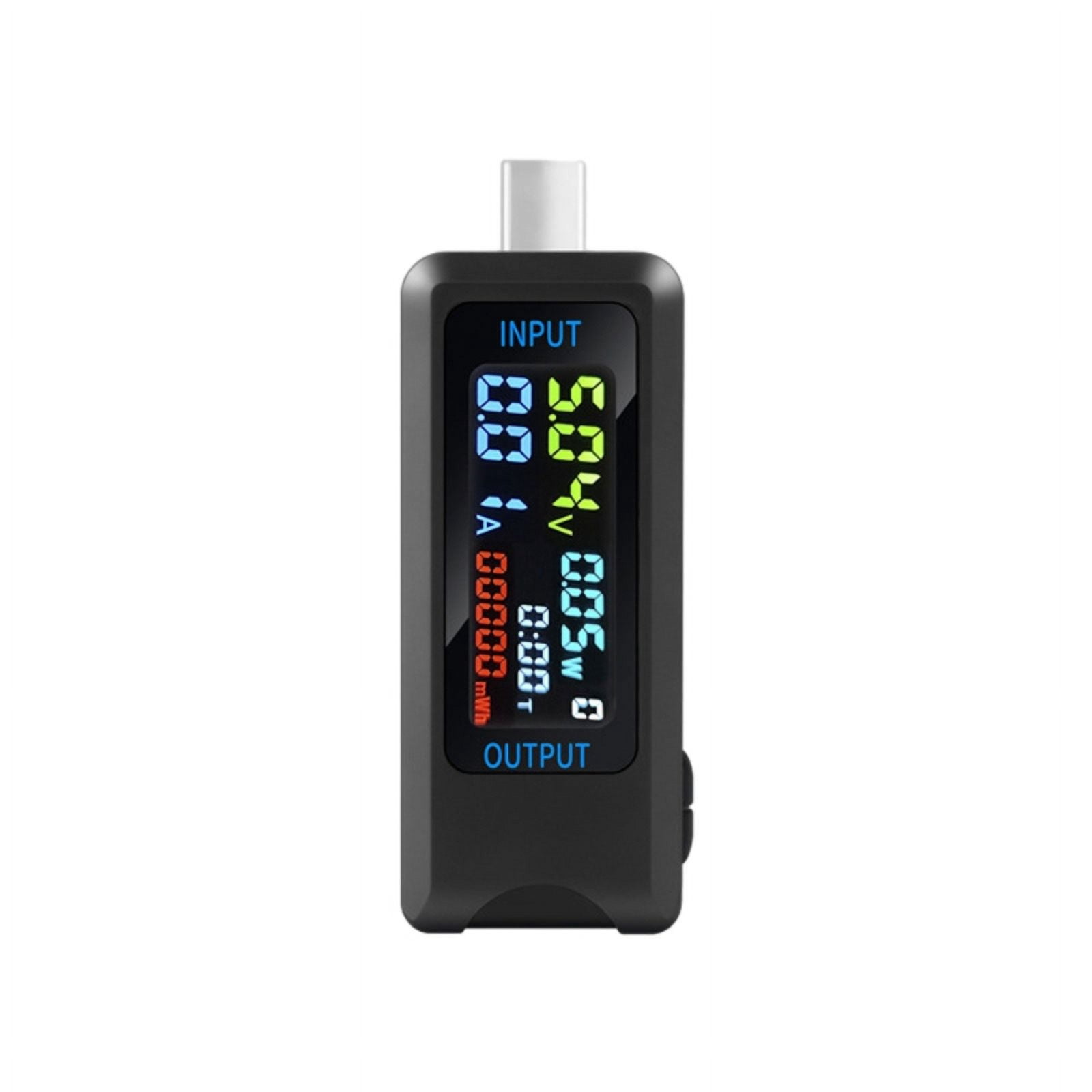 USB Power Meter Tester - 3-9V 0-5A Voltage Current Multimeter With LCD Display