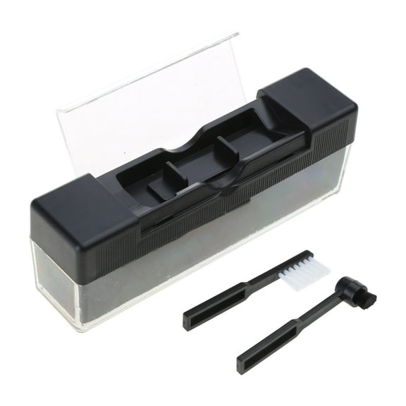 Apooke Velvet Anti Static Vinyl Record Cleaner Cleaning Brush Dust Remove for Phonograph Turntable for LP Vinyl Records