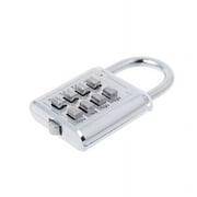 Apooke Weatherproof Padlocks 4 Digit Code Password Lock Portable Luggage Security Lock for Storage Unit Gym Locker Toolbox