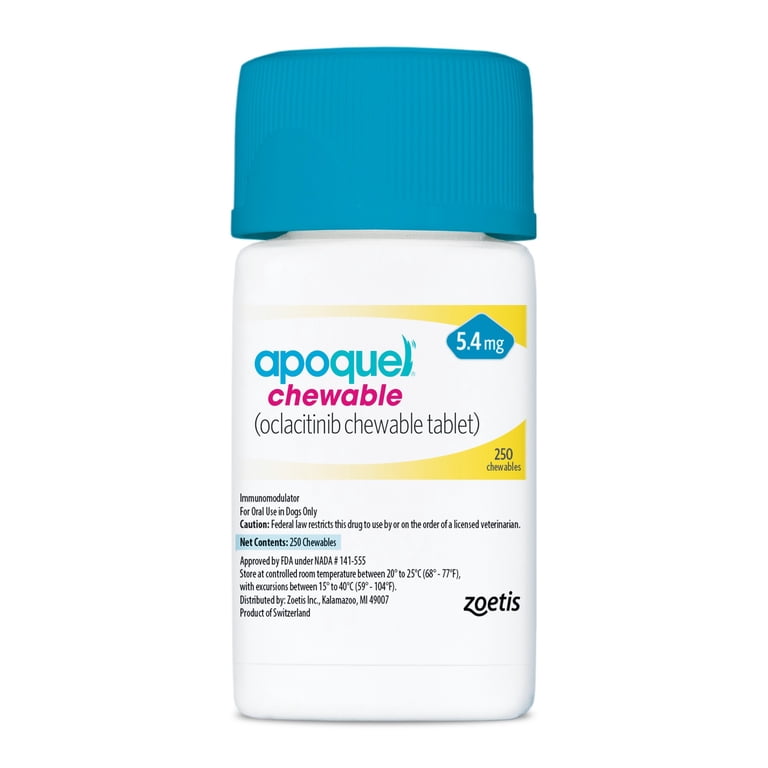 Apoquel (Oclacitinib) Chewable Tablets for Dogs, 5.4 mg - Walmart.com