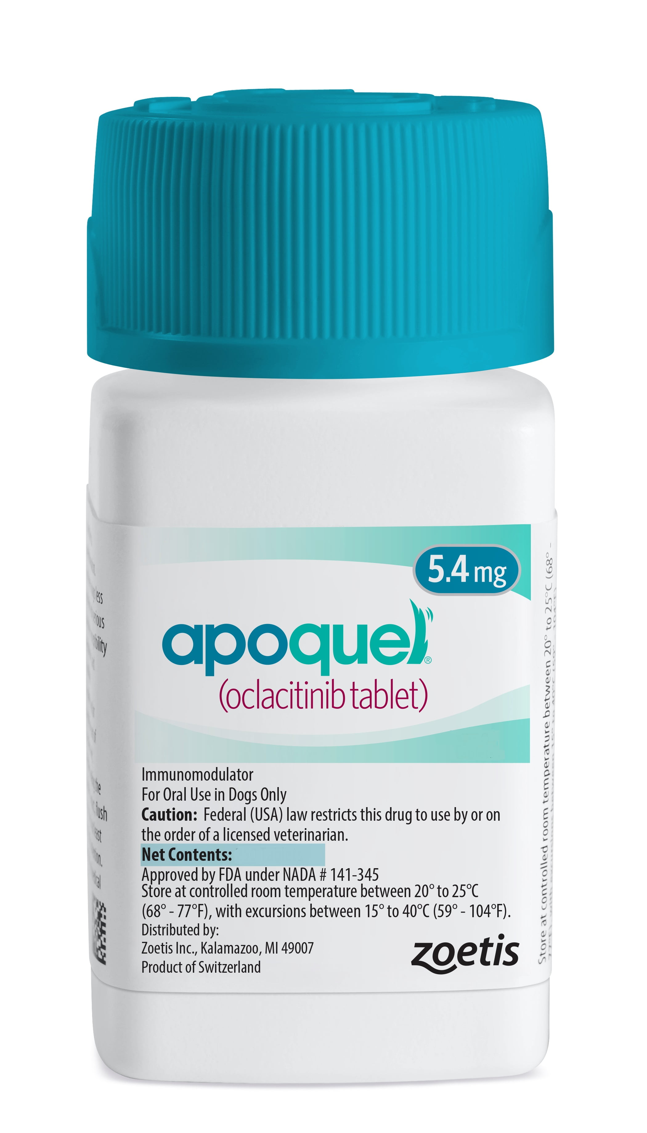 Apoquel oclacitinib tablet for Dogs 5.4 mg Walmart