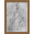 thumbnail image 1 of Apostle Judas Thaddeus 28x36 Large Gold Ornate Wood Framed Canvas Art by Albrecht Durer, 1 of 2