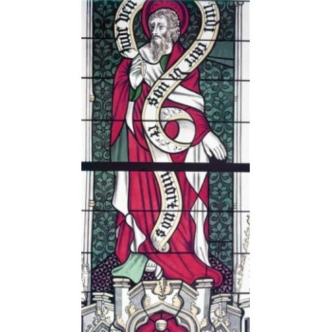 Apostle Phillip Stained Glass 13th Century Poster Print