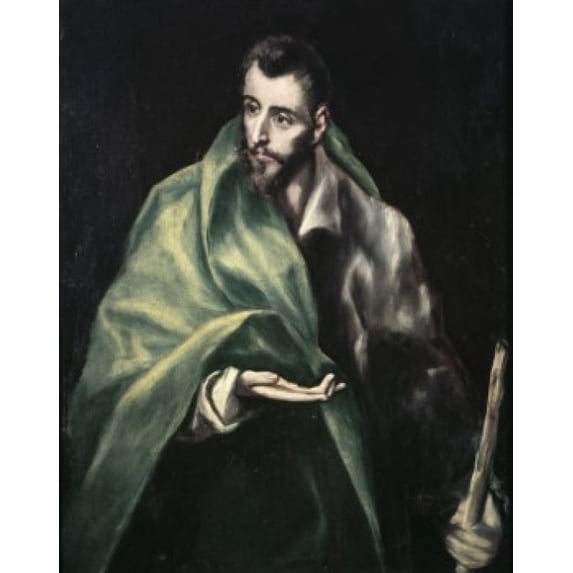 Apostle St James the Greater 1606 El Greco Oil on canvas Museo del Greco Toledo Spain