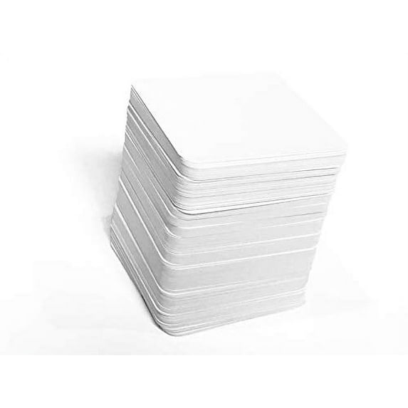 Apostrophe Games 200 Blank Square Playing Cards (Matte Finish & Square Size)