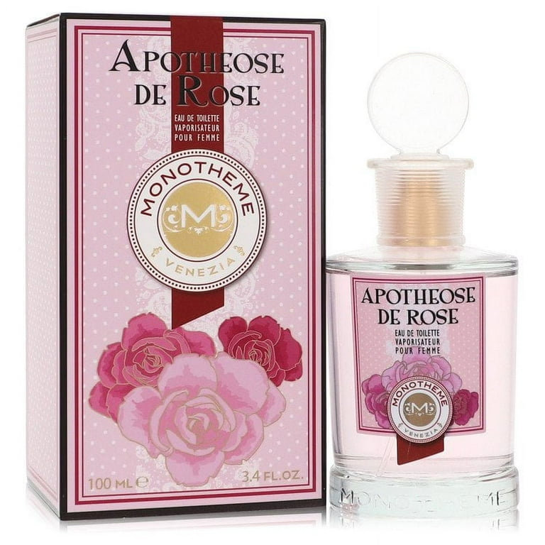 Apothéose De Rose Eau De Toilette Spray By Monotheme - 3.4 oz Apothéose De Rose Eau De Toilette Spray By Monotheme - 3.4 oz