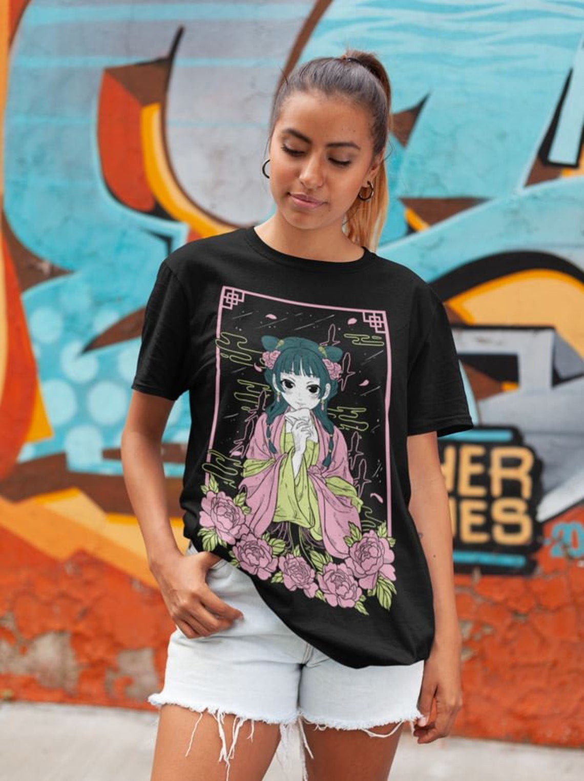 ウェア maomao Apothecary Diaries Maomao Tshirt / Fire Style / Streetwear / Japan