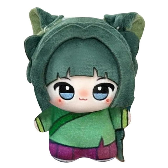 Apothecary Diaries Plush, 3.94 Inch Anime Character Stuffed Figure Throw Pillows for Home Decor for Manga Fans, Maomao