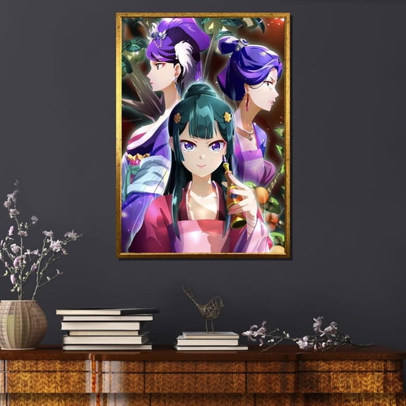 Apothecary Diaries Style Anime Girl Poster – Aesthetic Anime Art Print ...