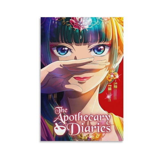 Apothecary Diaries Wall Poster Home Decor Poster Wall Art Hanging Picture Print Bedroom Decorative Painting Posters Room Aesthetic 12x18inch(30x45cm)