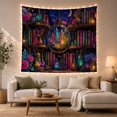 thumbnail image 1 of Apothecary Library Dark With Art Scene, Mystical Fantasy for Space Lovers, Galaxy Room Decor Room Accent, Valentine's Day Gift, Tapestry Wall Hanging for Bedroom and Dorm, 1 of 7