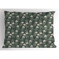 thumbnail image 1 of Apothecary Pillow Sham, Rosemary Branches Leaves Botanical Beauty Essence Mother Nature Gardening, Decorative Standard Queen Size Printed Pillowcase, 30 X 20 Inches, Grey Fern Green, by Ambesonne, 1 of 2
