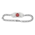 thumbnail image 1 of Apothecary Products Heart Patient Bracelet, Raised Medical Alert Symbol, 1 of 4