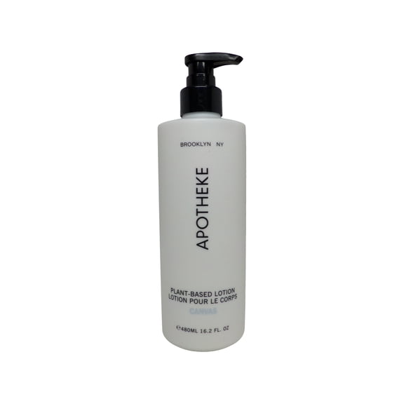 Apotheke Canvas Body Lotion 16.2oz Pump Bottle