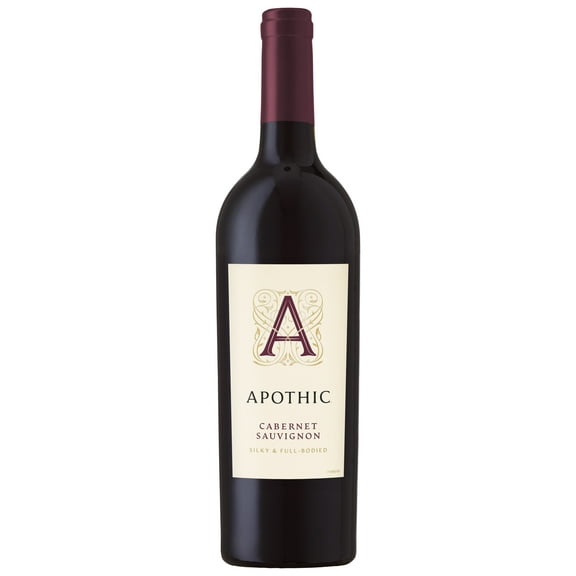 Apothic Cabernet Sauvignon Red Wine, California, 750ml Bottle