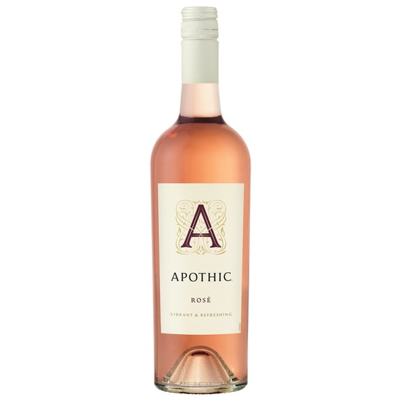 Apothic Rose Wine, 750ml Glass Bottle 13% ABV