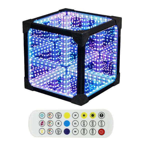 App Controlled Cubes Night Light with Music Sync Dynamic Modes USB Powered Colorful LED Desk Decor