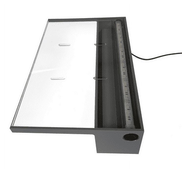 24" App-Controlled Multi-Color LED Spillway for Waterfalls