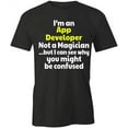 thumbnail image 1 of App Developer T-Shirt | Cool Nerdy Geek Black Tee Gift, 1 of 5