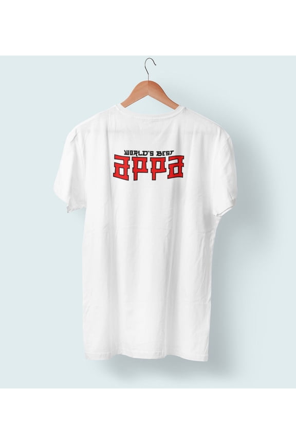 Appa Shirt Fathers Day Gift Korean Grandpa T-Shirt Present for Dad Christmas Birthday Kdrama Umma Baby Shower Ideas New Grandfather Kpop
