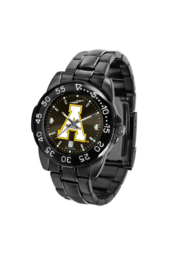 Black Appalachian State Mountaineers FantomSport AnoChrome Watch