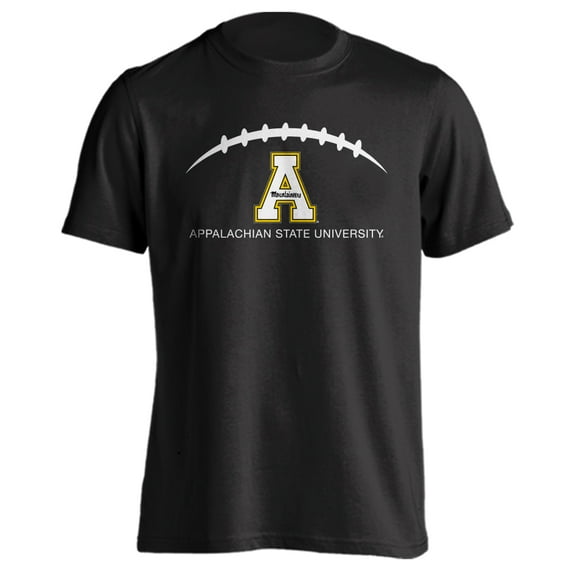 Appalachian State Mountaineers Football Laces Out Short Sleeve T-shirt