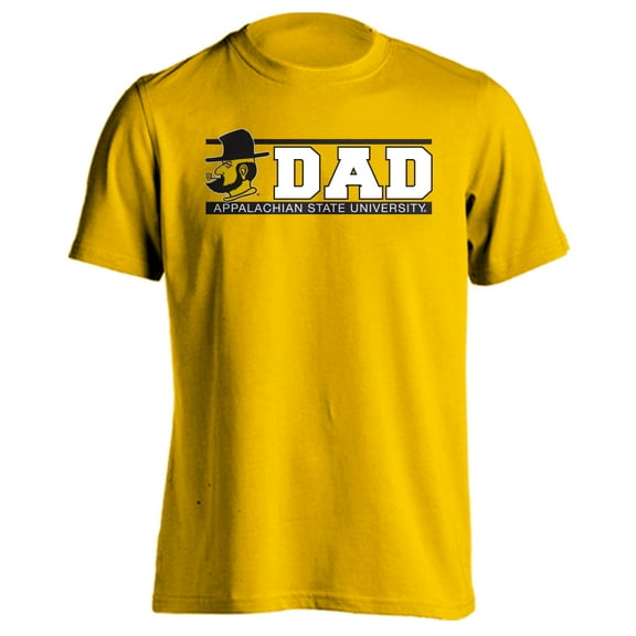 Appalachian State Mountaineers Proud Parent Dad Short Sleeve T-Shirt