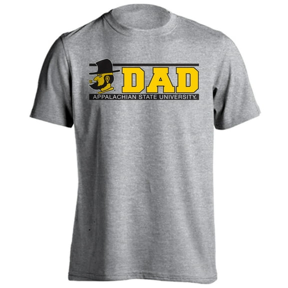 Appalachian State Mountaineers Proud Parent Dad Short Sleeve T-Shirt