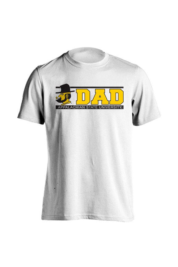 Appalachian State Mountaineers Proud Parent Dad Short Sleeve T-Shirt