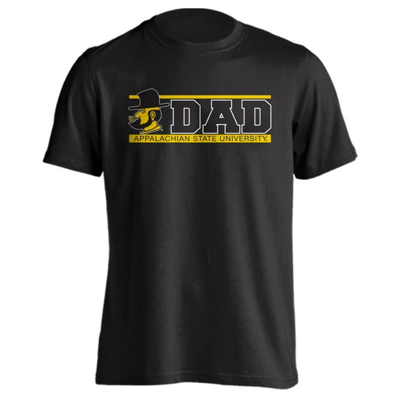 Appalachian State Mountaineers Proud Parent Dad Short Sleeve T-Shirt