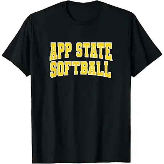Appalachian State Softball Sports Fan T-Shirt - Walmart.com