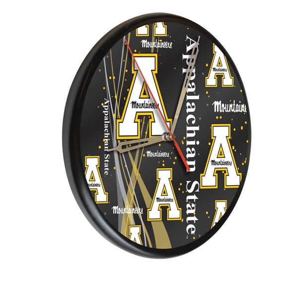 Appalachian State University 13" Solid Wood Clock