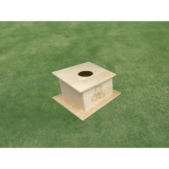 Appalachian State University Engraved Cornhole Pro Air Mail Box