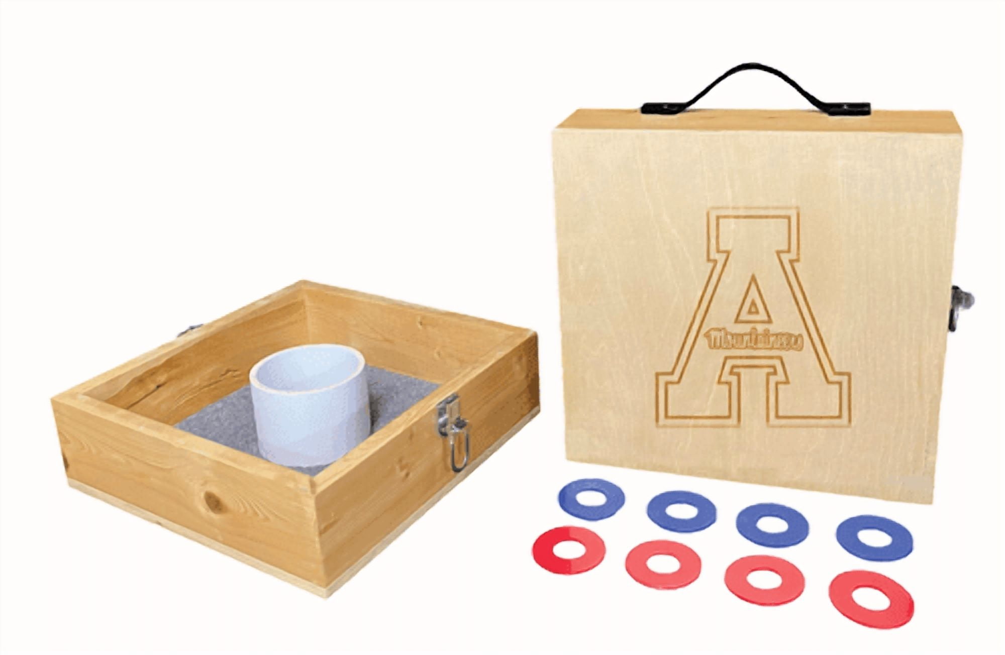 Appalachian State University Engraved Square Washer Toss Set