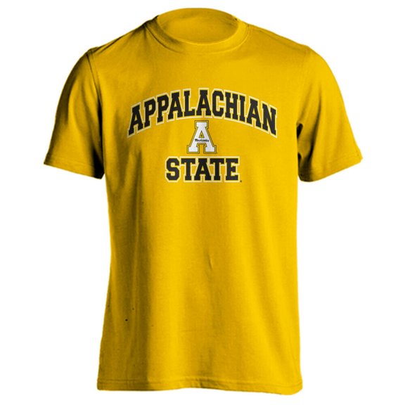 Appalachian State University Mountaineers Classic Arch with Mascot Short Sleeve T-Shirt