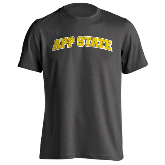 Appalachian State University Mountaineers Distressed Retro Short Sleeve T-Shirt