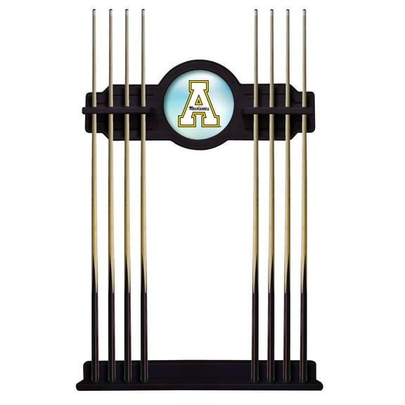 Appalachian State University Solid Wood Cue Rack with a English Tudor Finish