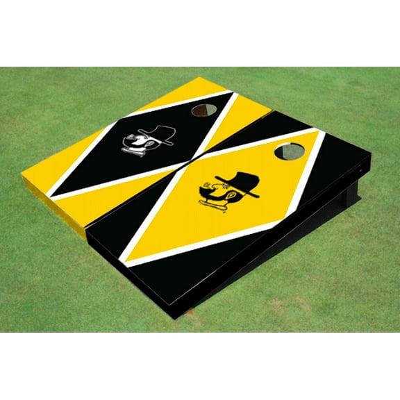 Appalachian State University "Yosef" Alternating Diamond Cornhole Boards