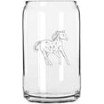 thumbnail image 1 of Appaloosa Body - Alternate Horse Themed Etched 16oz Libbey Can Glass, 1 of 1