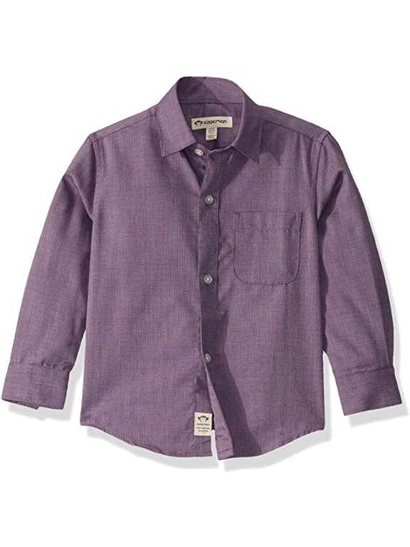 Boys' Standard Dress Shirt, Biking Red, 2T