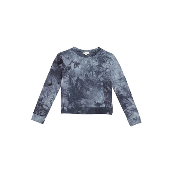Appaman Sweatshirt Kids 2T Gray Pewter Tie-Dye Long Sleeve Pullover Cozy JDM1229