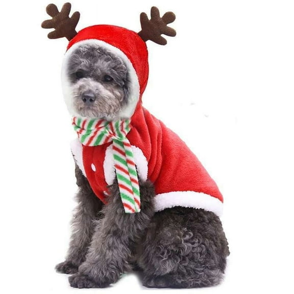 Apparel Christmas Teacup Puppy Clothes Soft Pet Dog Hoodies Sweater for Dogs Cute Pitbull